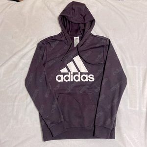 Like new women’s Adidas hoodie, size medium, dark purple